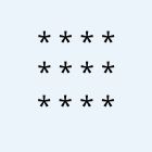 solid rectangle pattern program in C